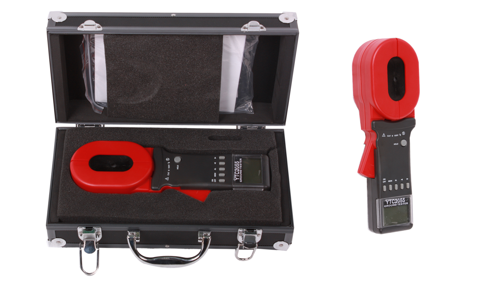YTC2055钳形接地电阻测试仪